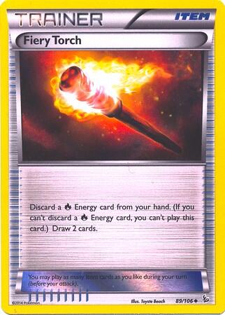 MCAP: Fiery Torch - 89/106 (Sheen Holo) (Reverse Holofoil)