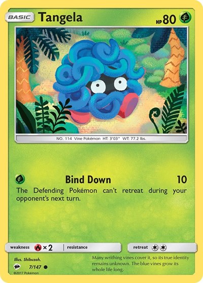 SM03: Tangela (Reverse Holofoil)