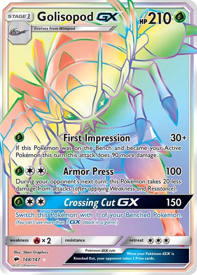 SM03: Golisopod GX (Secret) (Holofoil)