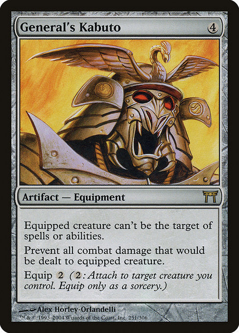 CHK: General's Kabuto (Foil)