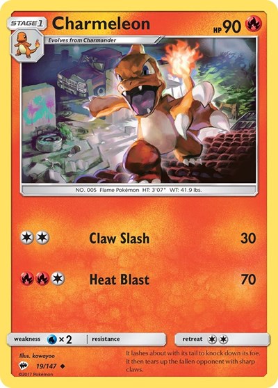 SM03: Charmeleon (Reverse Holofoil)