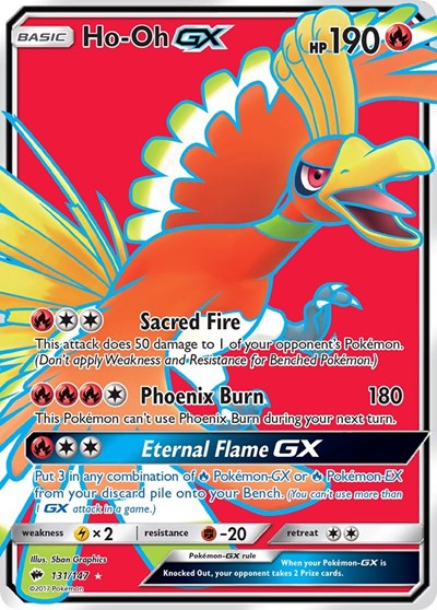 SM03: Ho-Oh GX (Full Art) (Holofoil)