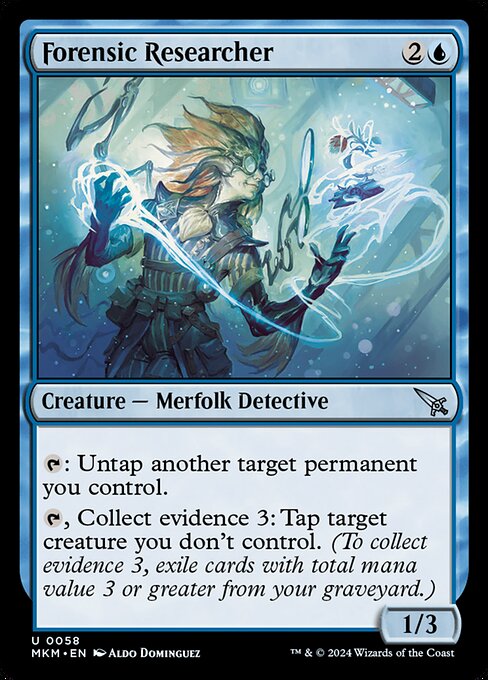 MKM: Forensic Researcher