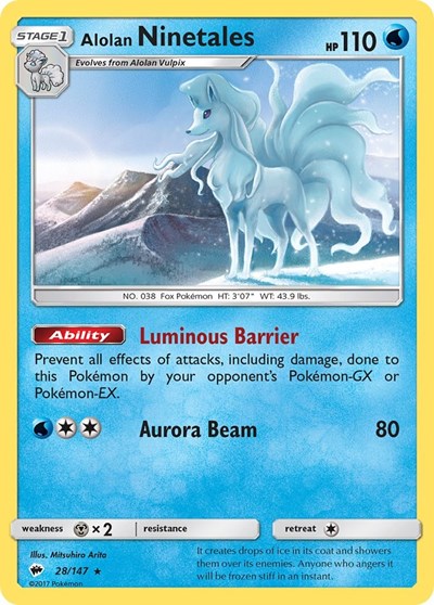 SM03: Alolan Ninetales (Reverse Holofoil)