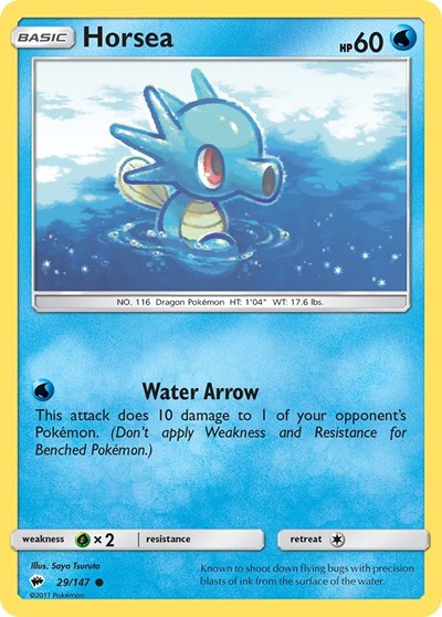 SM03: Horsea (Reverse Holofoil)