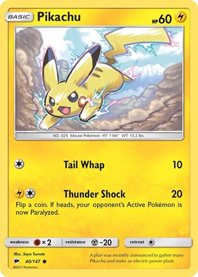 SM03: Pikachu (Reverse Holofoil)