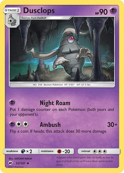 SM03: Dusclops (Reverse Holofoil)