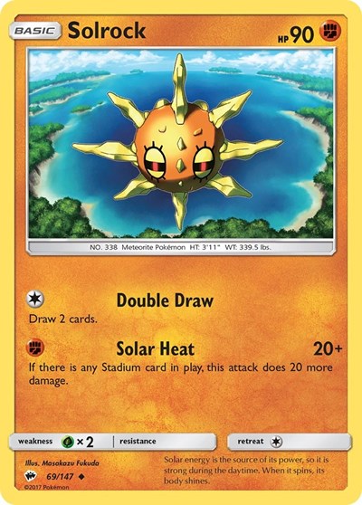 SM03: Solrock (Reverse Holofoil)
