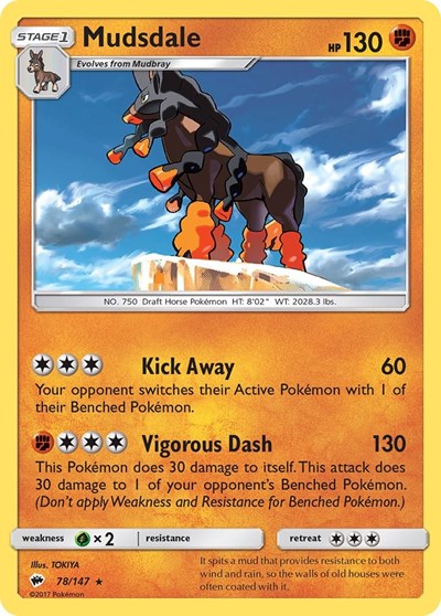 SM03: Mudsdale (Reverse Holofoil)