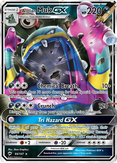 SM03: Alolan Muk GX (Holofoil)