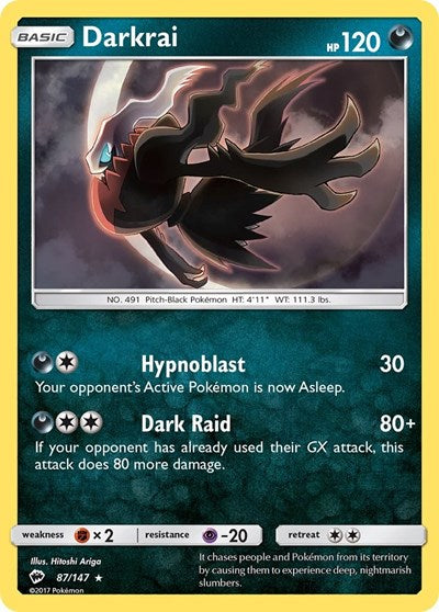 SM03: Darkrai (Holofoil)