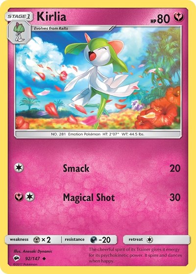 SM03: Kirlia (Reverse Holofoil)