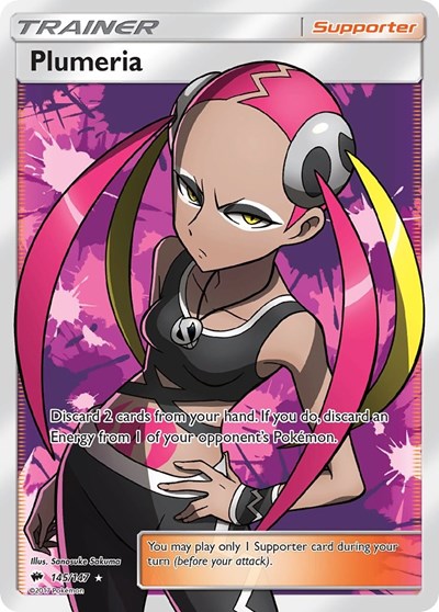 SM03: Plumeria (Full Art) (Holofoil)