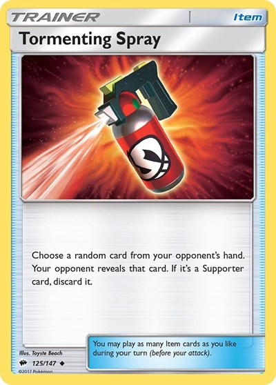 SM03: Tormenting Spray (Reverse Holofoil)