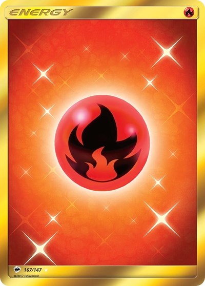 SM03: Fire Energy (Secret) (Holofoil)