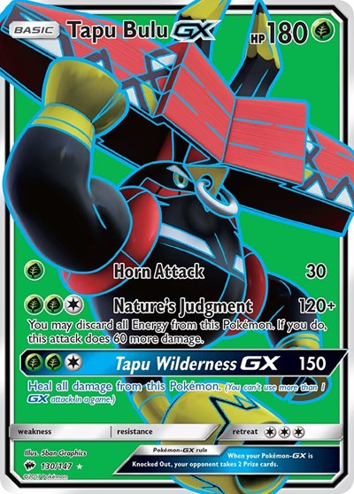 SM03: Tapu Bulu GX (Full Art) (Holofoil)