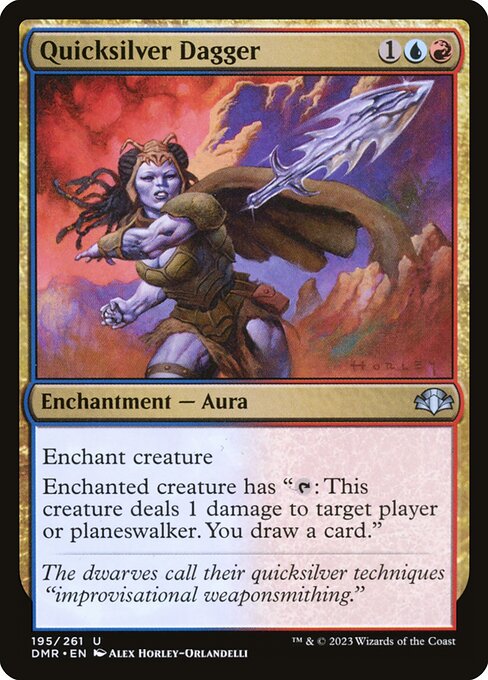DMR: Quicksilver Dagger (Foil)