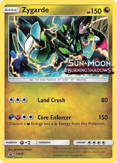 SMP: Zygarde - SM48 (Prerelease) (Holofoil)