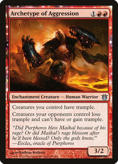 BNG: Archetype of Aggression (Foil)