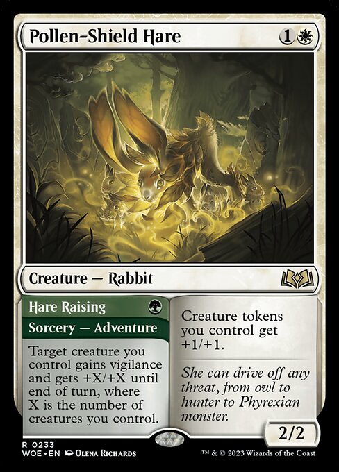 WOE: Pollen-Shield Hare