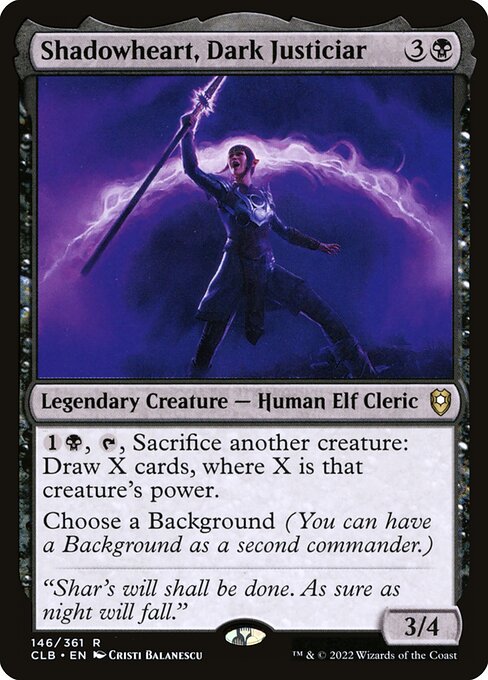 CLB: Shadowheart, Dark Justiciar (Foil)