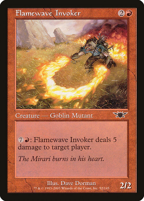 LGN: Flamewave Invoker (Foil)