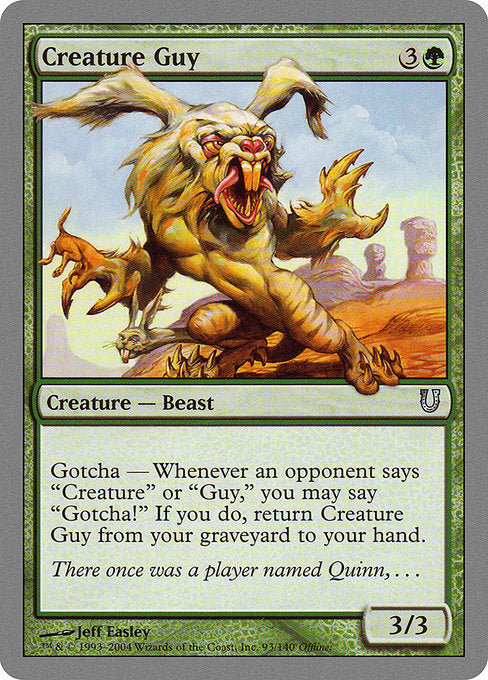 UNH: Creature Guy