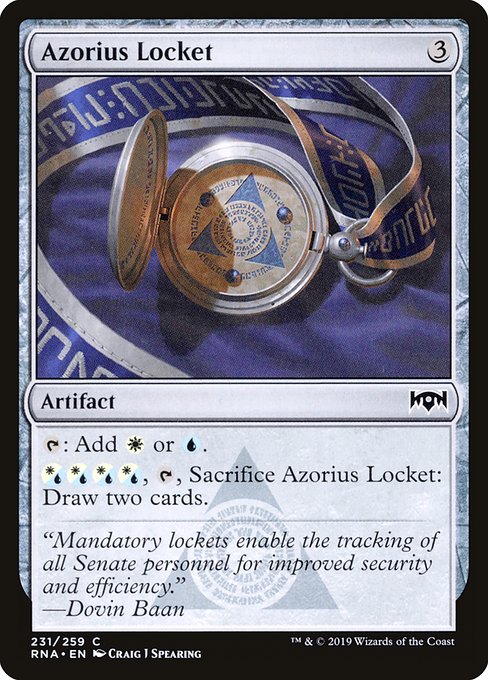 RNA: Azorius Locket (Foil)