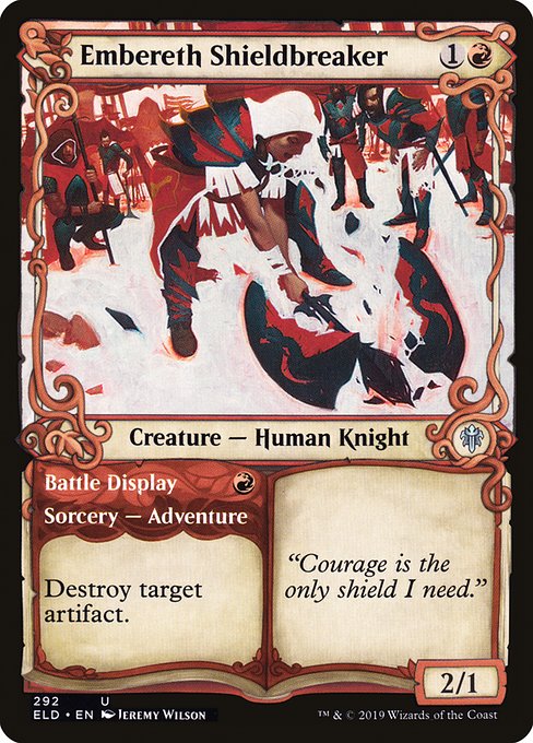 ELD: Embereth Shieldbreaker (Showcase) (Foil)