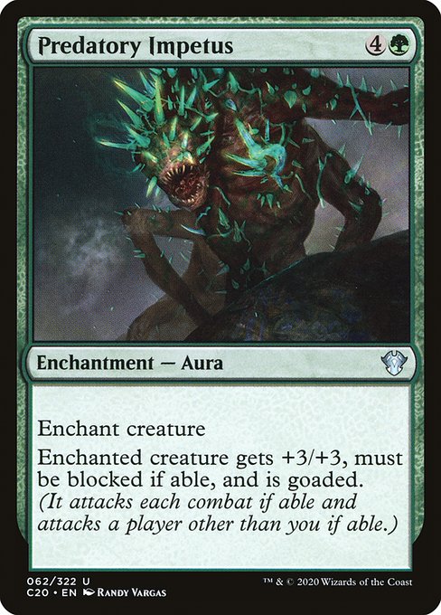 C20: Predatory Impetus