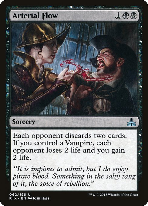 RIX: Arterial Flow (Foil)