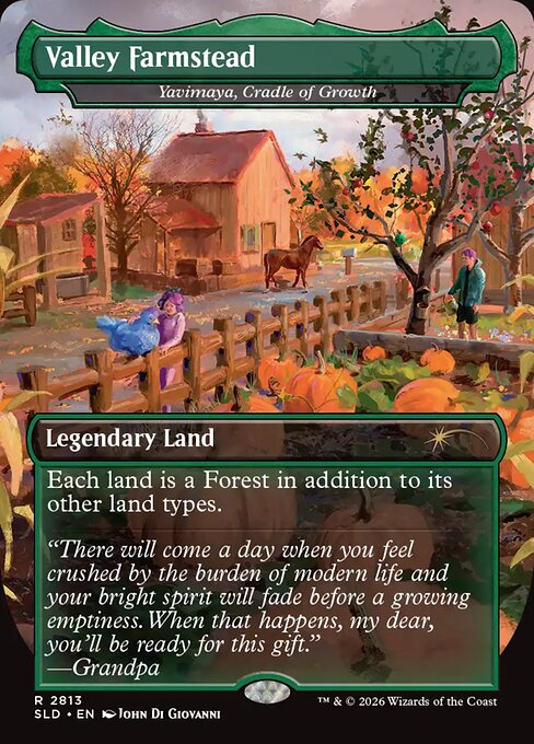 SLD: Valley Farmstead - Yavimaya, Cradle of Growth