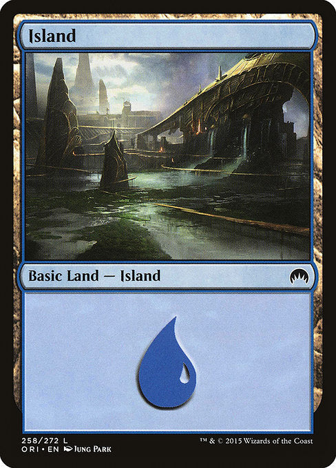 ORI: Island (258) (Foil)