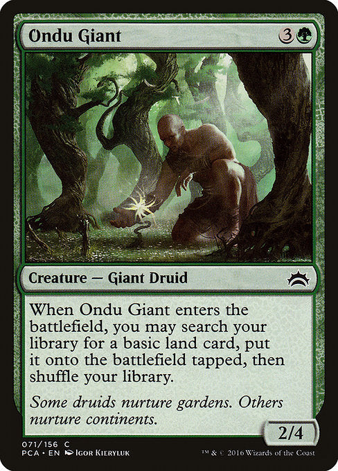 PCA: Ondu Giant