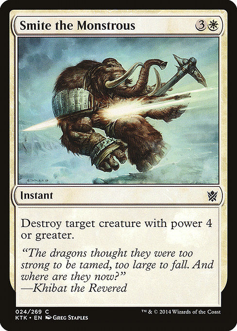 KTK: Smite the Monstrous