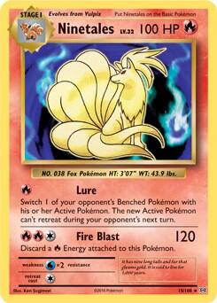 PR: Ninetales - 15/108 (XY Evolutions) (Non-Holo)