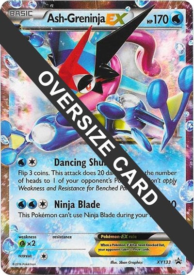 PR: Ash-Greninja EX - XY133 (XY Black Star Promos) (Holofoil)