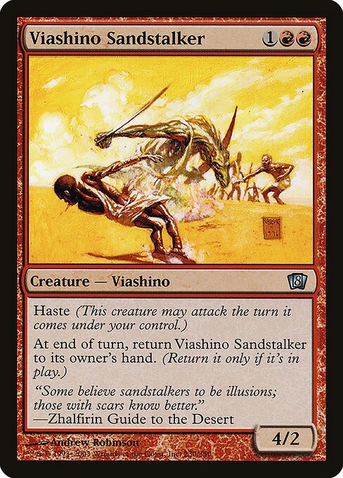 8ED: Viashino Sandstalker (Foil)