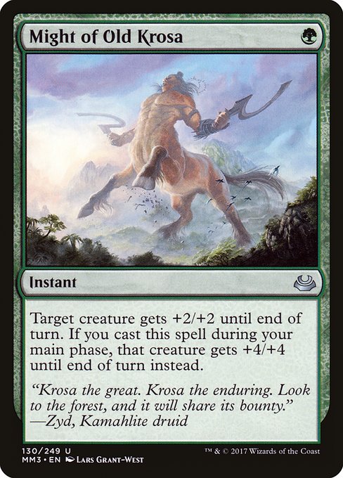 MM3: Might of Old Krosa (Foil)