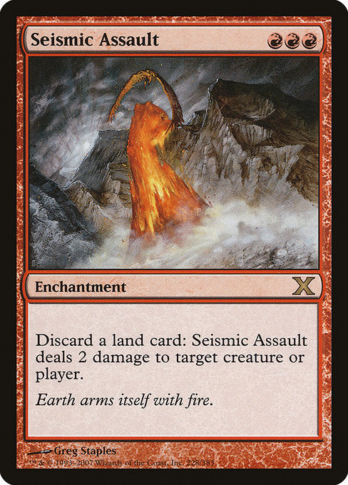 10E: Seismic Assault (Foil)