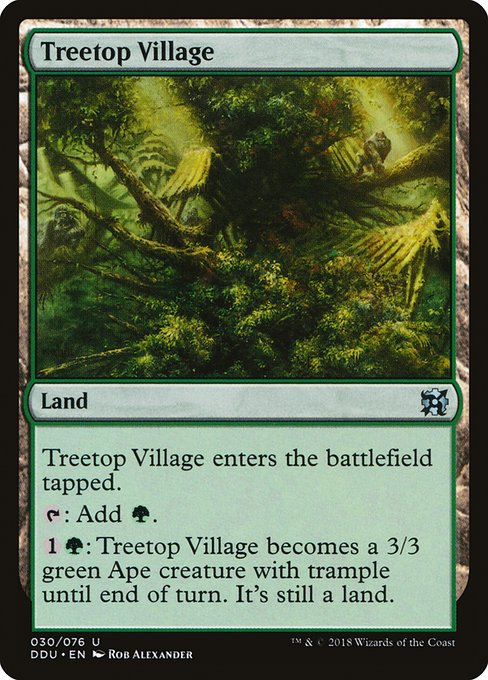 DDU: Treetop Village