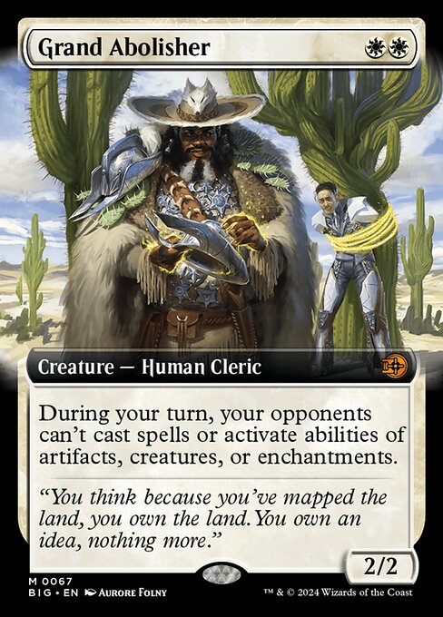 BIG: Grand Abolisher (Extended Art) (Foil)
