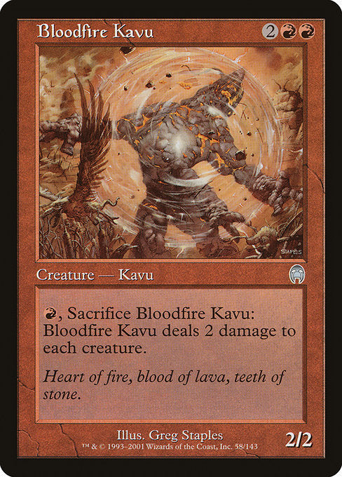 APC: Bloodfire Kavu (Foil)