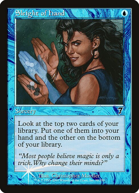 7ED: Sleight of Hand (Foil)
