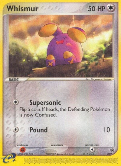 PR: Whismur - 019 (Target Promo)
