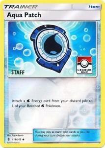 PR: Aqua Patch - 119/145 (League Cup) [Staff] (Reverse Holofoil)