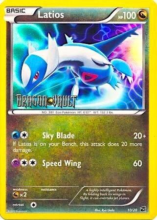 BLE: Latios - 10/20 (Dragon Vault) (Holofoil)