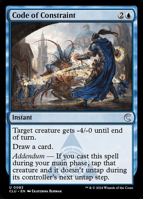 CLU: Code of Constraint