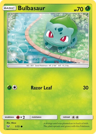 SHL: Bulbasaur (Reverse Holofoil)