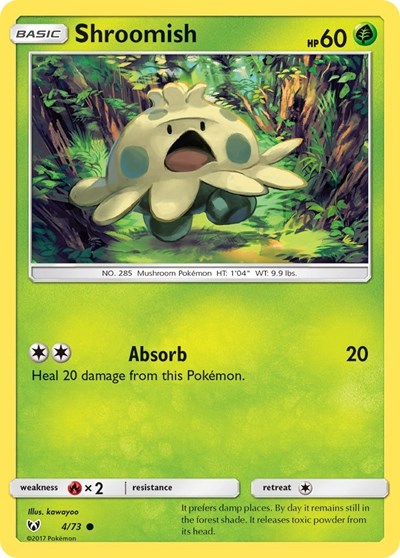 SHL: Shroomish (Reverse Holofoil)